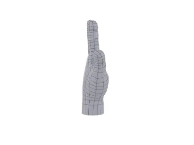 Hand 001 3D model
