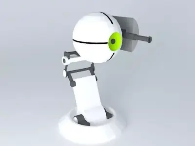 Aperture Science- Rocket Launching Turret (Portal) Free 3D model