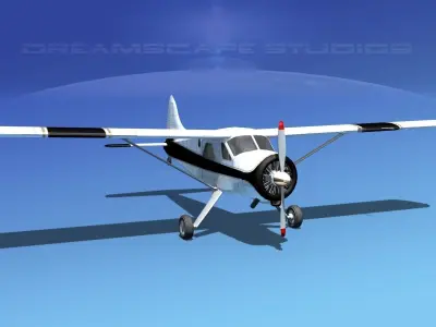 Dehaviland DH-2 Beaver SL01 3D model
