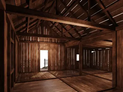 Old House 31 PBR 4K GameReady Low-poly 3D model