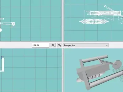 ork warbike wip Free low-poly 3D model