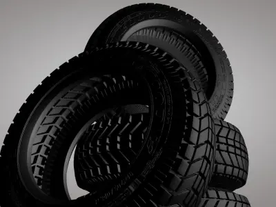 Car tire 3d models 3D model