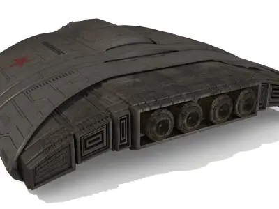 space fighter 3D model