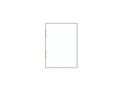 Simple Exterior Sketch by Interior - 251-500 SF - Xactimate 3D model