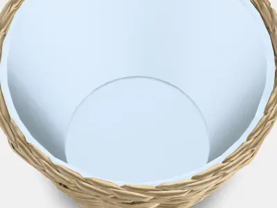 FRIDFULL Plant pot Low-poly 3D model