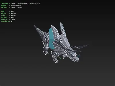 Three for the Price of One Triceratops ARK Survival 3D print model