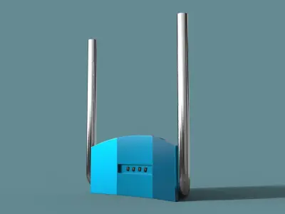 Truck Back Cab Plate  3D model