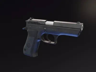 Jericho 941F Low-poly 3D model