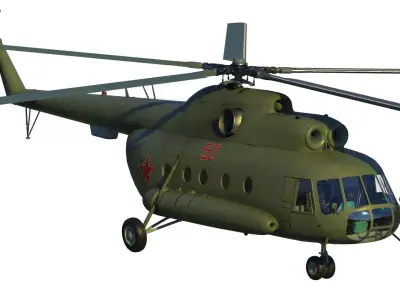 Mi-8 Hip 3D model