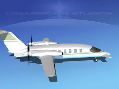 Piaggio Avanti P180 V13 3D model