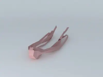 Bow and arrow Free 3D model