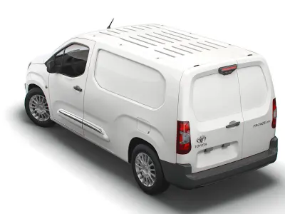 Toyota ProAce City LWB Van 2021 3D model