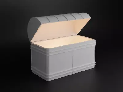 Simple chest Free 3D model purchase