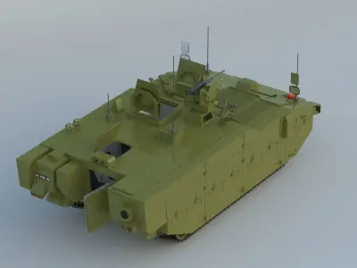 Ares Armoured Vehicle 3D model