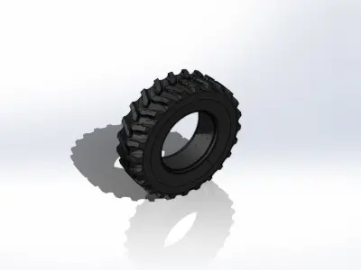 Pneu Goodyear 18 4 38 12PR R1 Tire 3D model