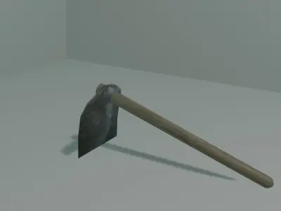 Spade for diging Texture