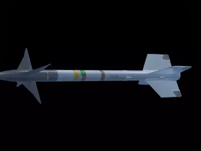 AIM-9 Sidewinder 3D model