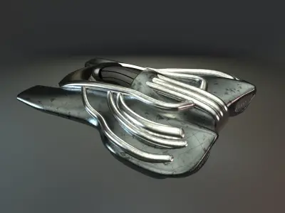 Hover car Tro 3D model