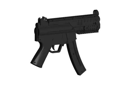 stinger airsoft gun 3D model