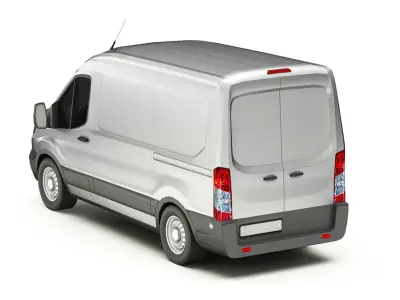 van Car 2-V5 Free low-poly 3D model