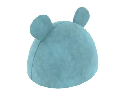 Mouse Meow Hut Cat Hut Cat Tent Lightblue 3D model