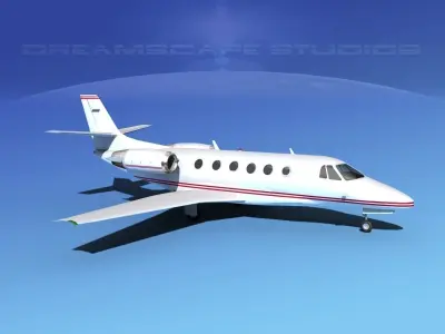 Cessna C560XL Citation V12 3D model