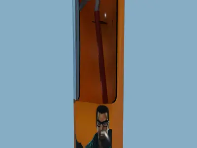 Gordon Freemans Crowbar 3D model