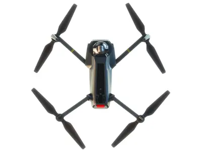 DJI Mavic Pro Drone 3d model vray realistic Low-poly 3D model