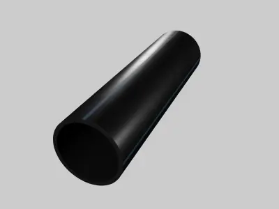 HDPE pipes 3D model