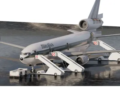 DOUGLAS DC-MD11 3D model