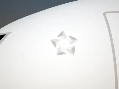 Swiss Air 777 300 ER 3D model