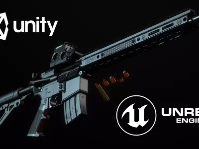 50 Beowulf Low-poly 3D model