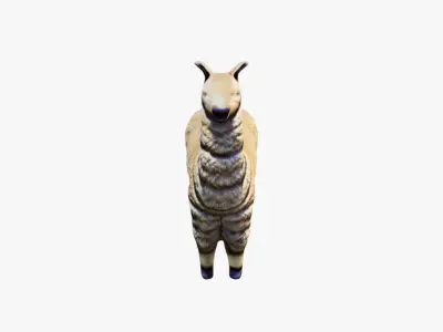 Llama Free 3D model purchase