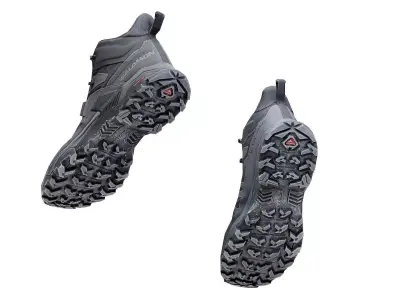 SALOMON X ULTRA 4 BOOTS Low-poly 3D model