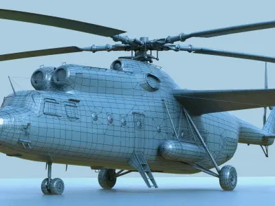 Mil Mi-6A 3D model