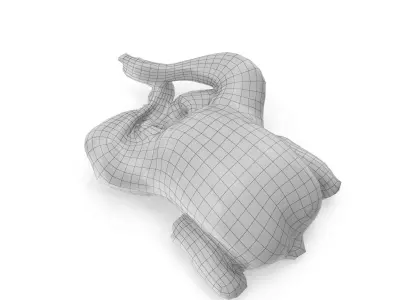 Cooked Chicken seasoned with sage - 4K textures 3D model