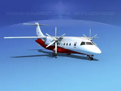 Dornier Do-328-130 Corporate 3 3D model