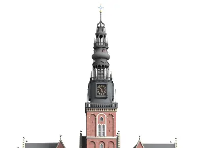 Oude Kerk 3D model