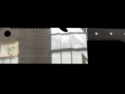 Knife Free low-poly 3D model 11