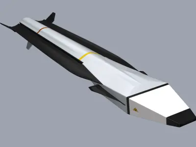 FCAAM Missile 3D model