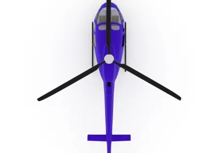 Eurocopter AS350 Ecureuil 3D model