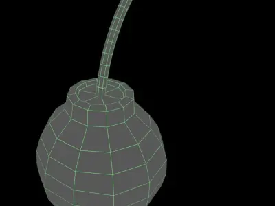 Pirate Bomb - Gameready Asset Low-poly 3D model