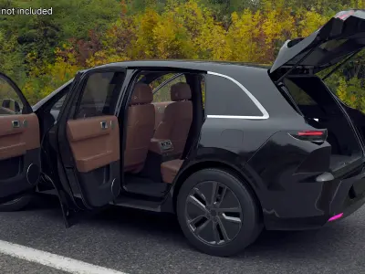 CUV Obsidian Black 3D model