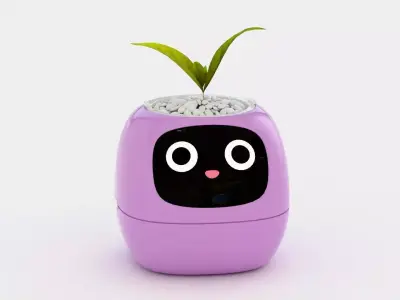 Smart Pot Low-poly 3D model