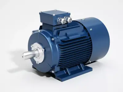 Electric motor 3D model