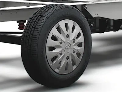 Maxus Deliver 9 Chassis 2022 wheel 3D model
