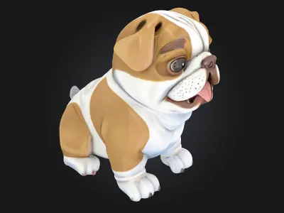 Puppy Joy  A Bundle of Happiness and Playfulness 3D model