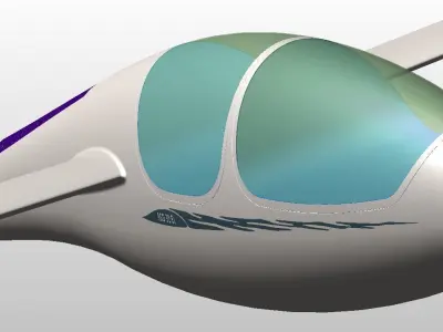 ASG32 EL Glider 3D model