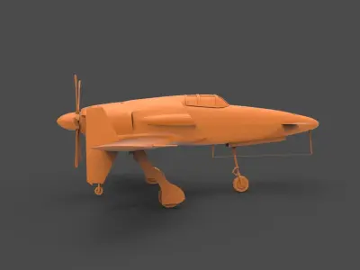 Kyushu J7W Shinden 3D print model