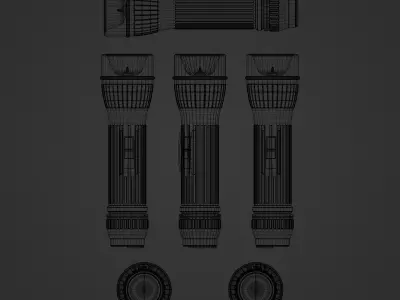 Flash Light 3D model